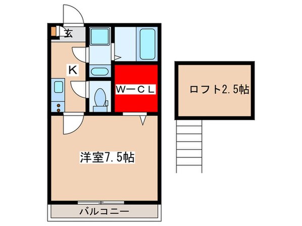 BestStageシリウス塚越の物件間取画像